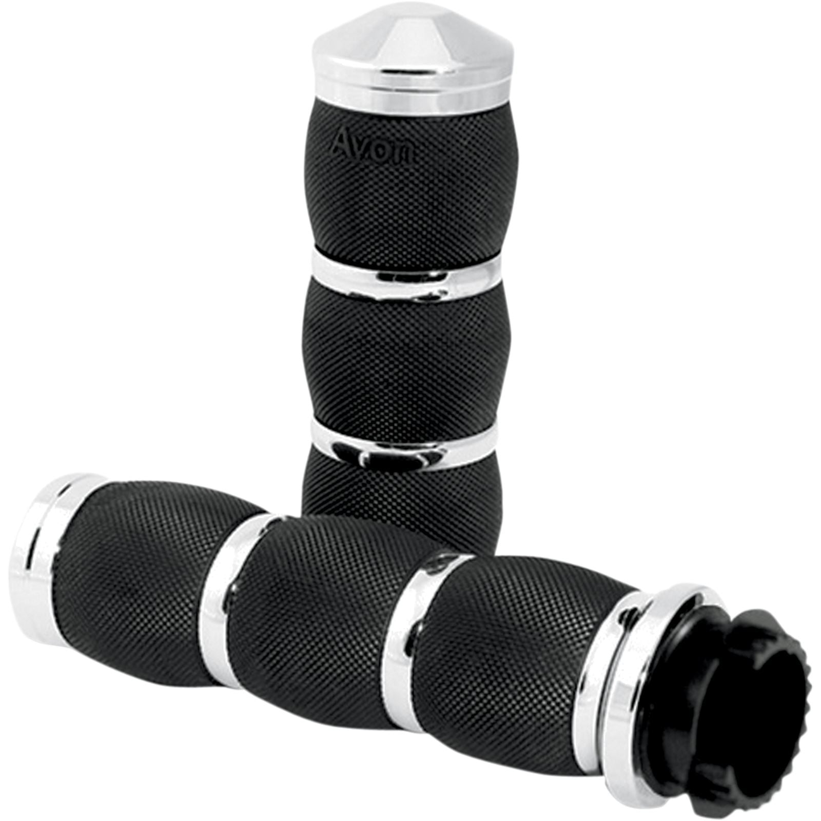 Avon Grips Chrome 7/8" Air Cushion Grips SB-AIR-90-CH_347580