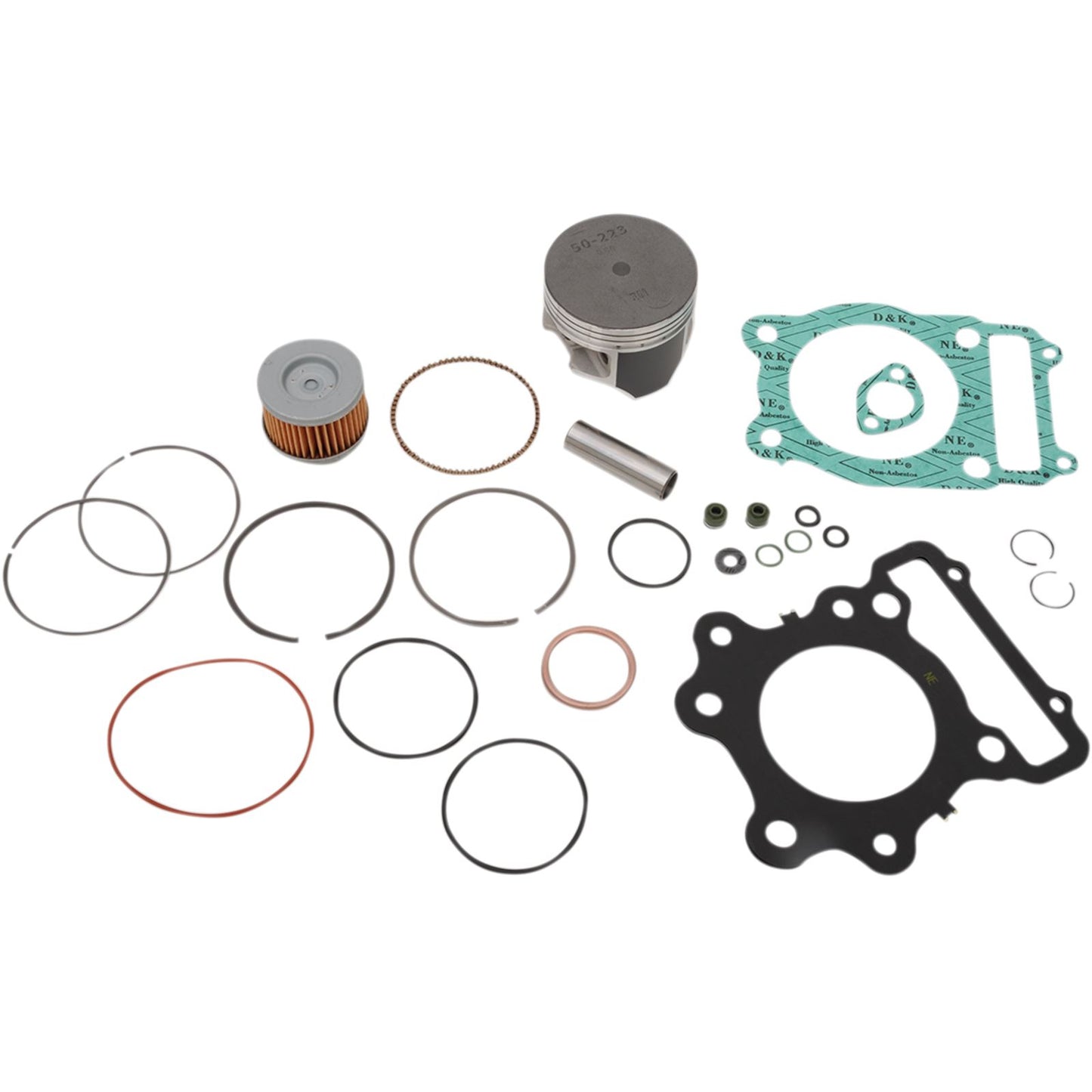 WSM Top End Kit - .25mm for Honda 54-223-11_499197
