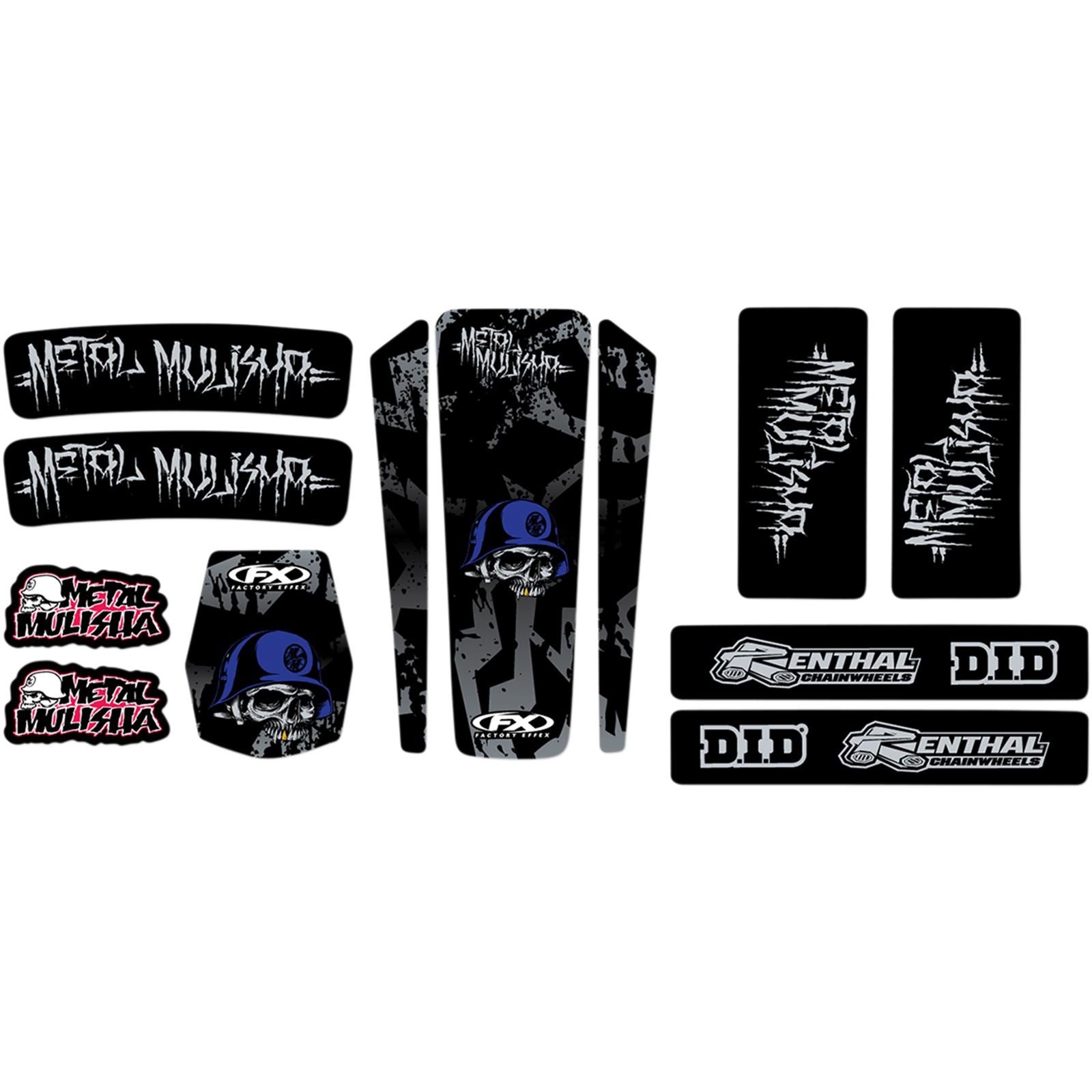 Factory Effex Metal Mulisha Trim Kit Graphic - Yamaha 22-50260_384687