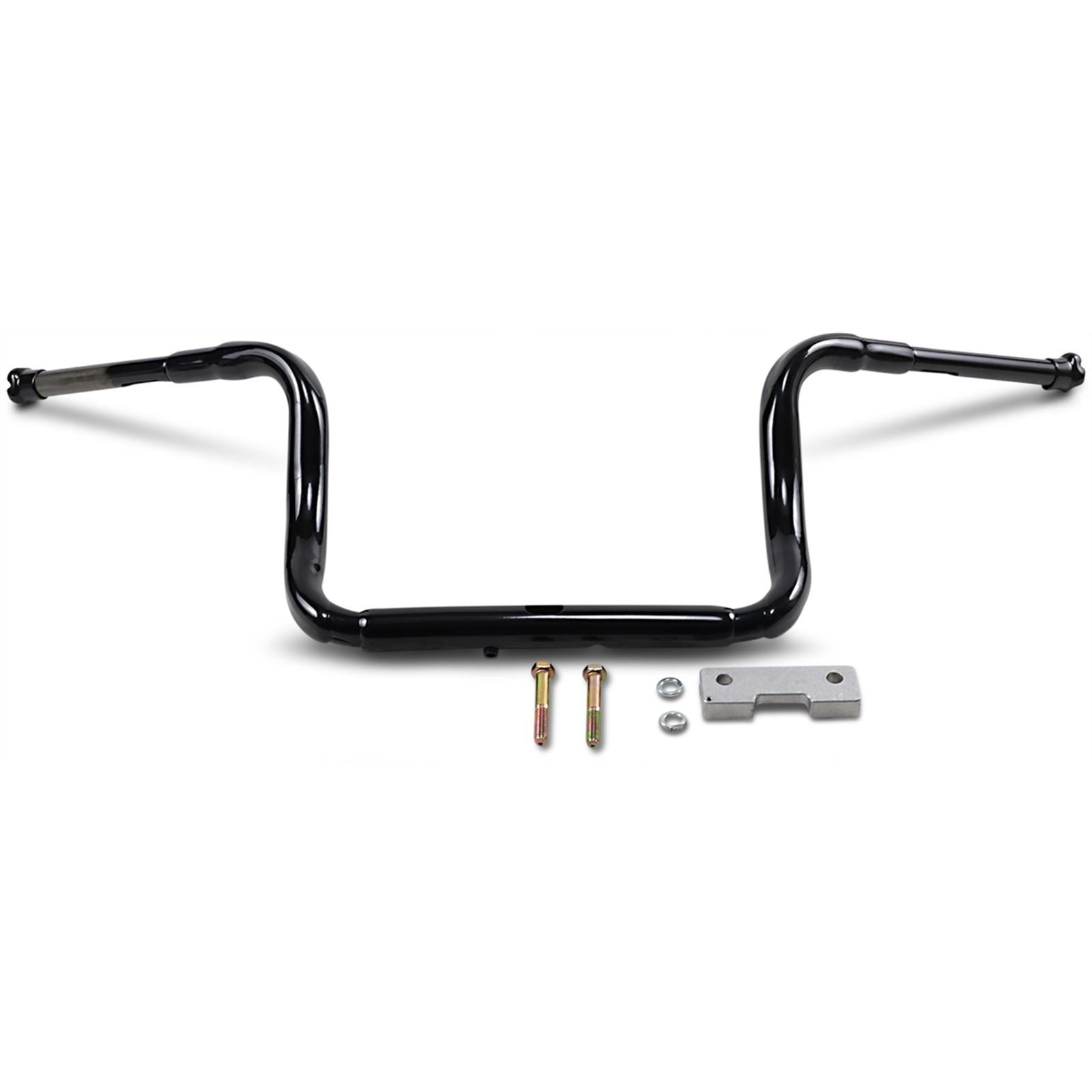 LA Choppers Black 12" Grande Traditional Ape Hanger Handlebar [MPN: LA-7322-12B]_1041772