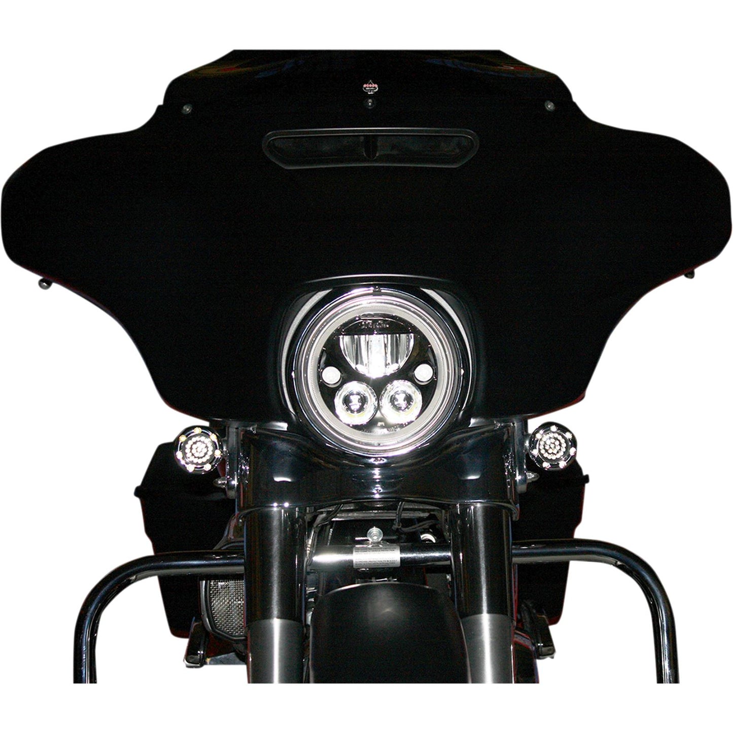 Custom Dynamics LED Headlight - 7" - Black - Each CDTB-7-B_367234