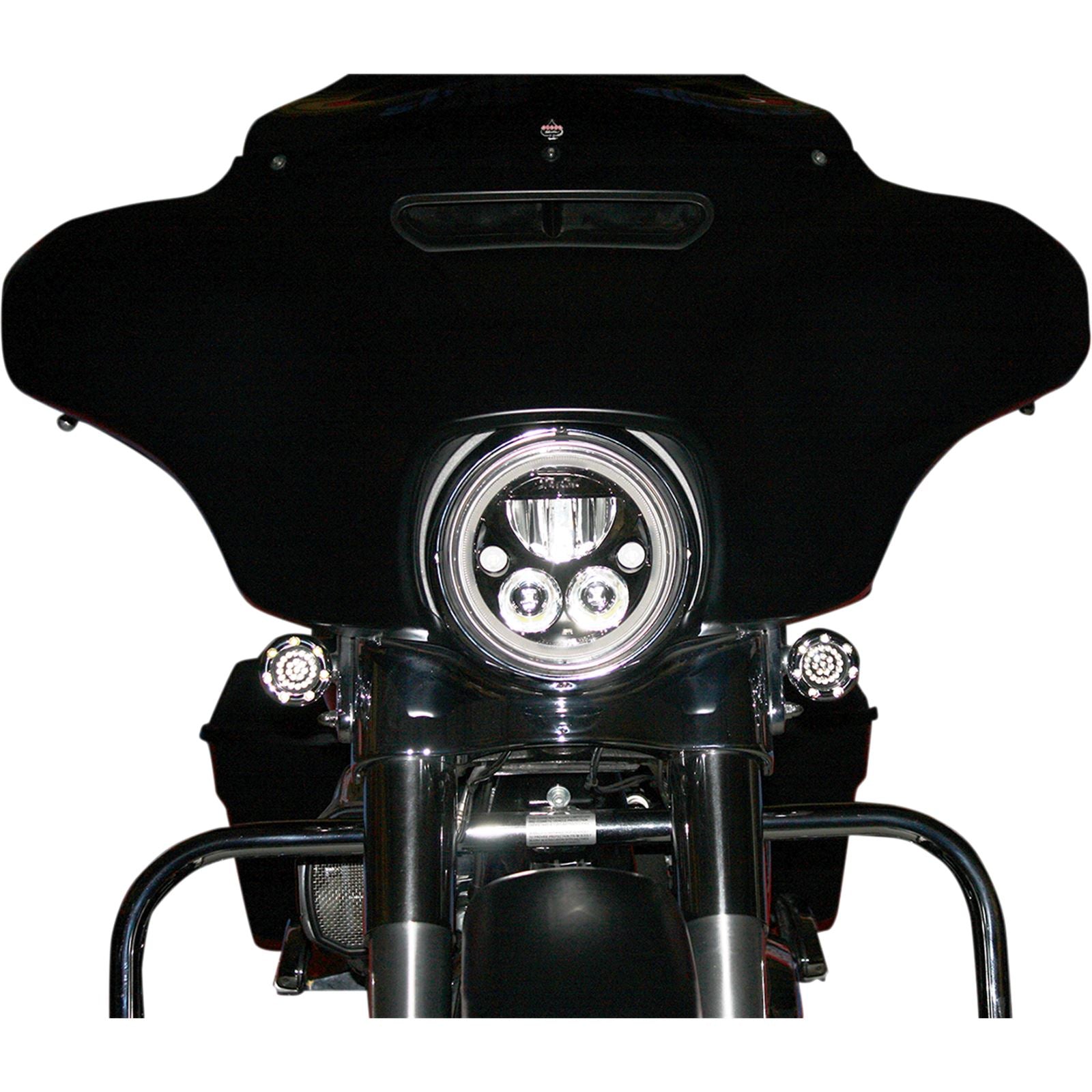 Custom Dynamics LED Headlight - 7" - Black - Each CDTB-7-B_367234