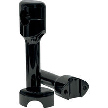 LA Choppers Black 6" Smooth Risers for 1" Handlebars [MPN: LA-7402-06B]_414791
