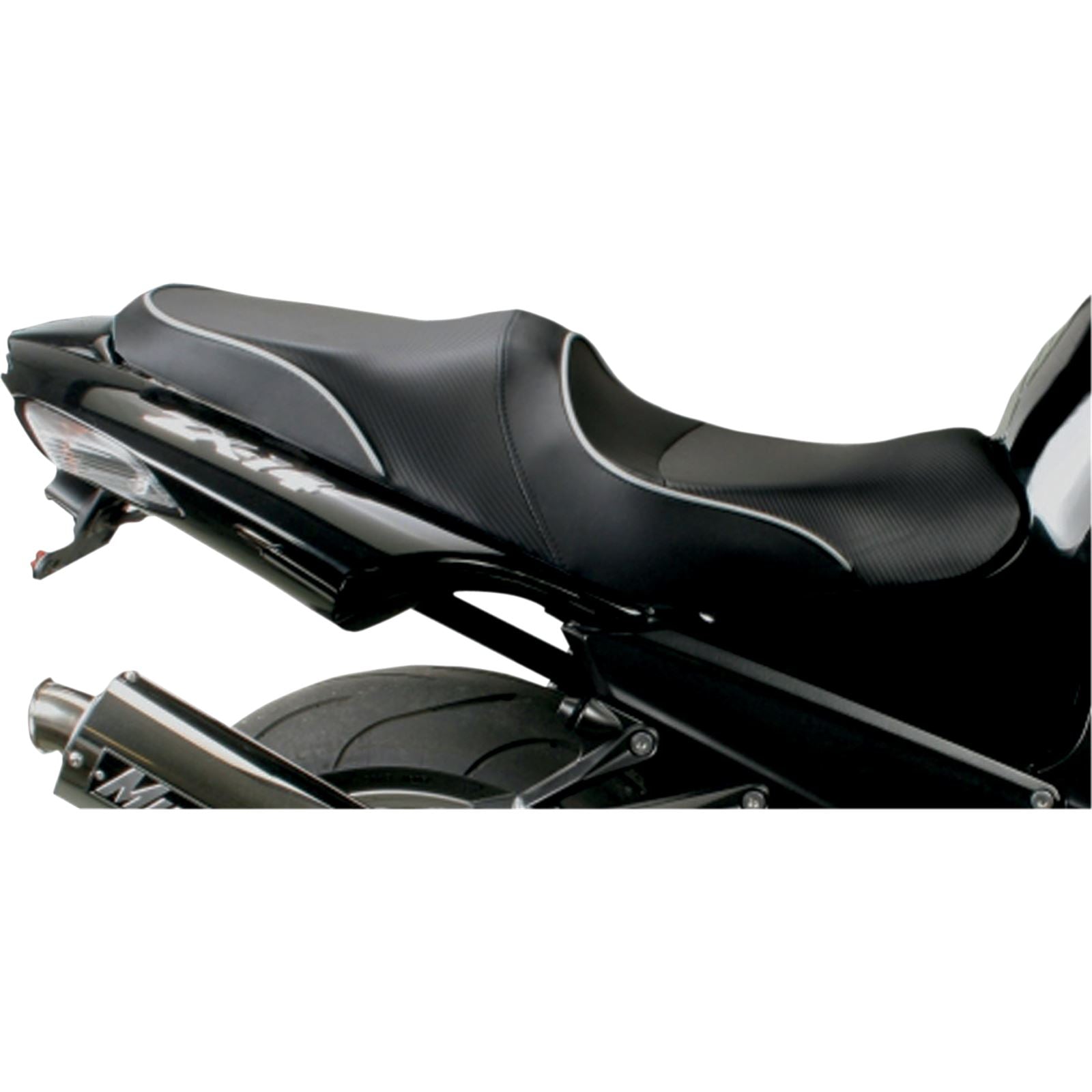 Sargent World Sport™ Seat - Carbon FX - Regular fits Kawasaki ZX-14 - Black WS-598-19_470622