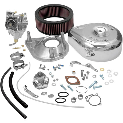 S&S Cycle Super G Shorty Carburetor Kit for '83-84 for HD 11-0431_470244