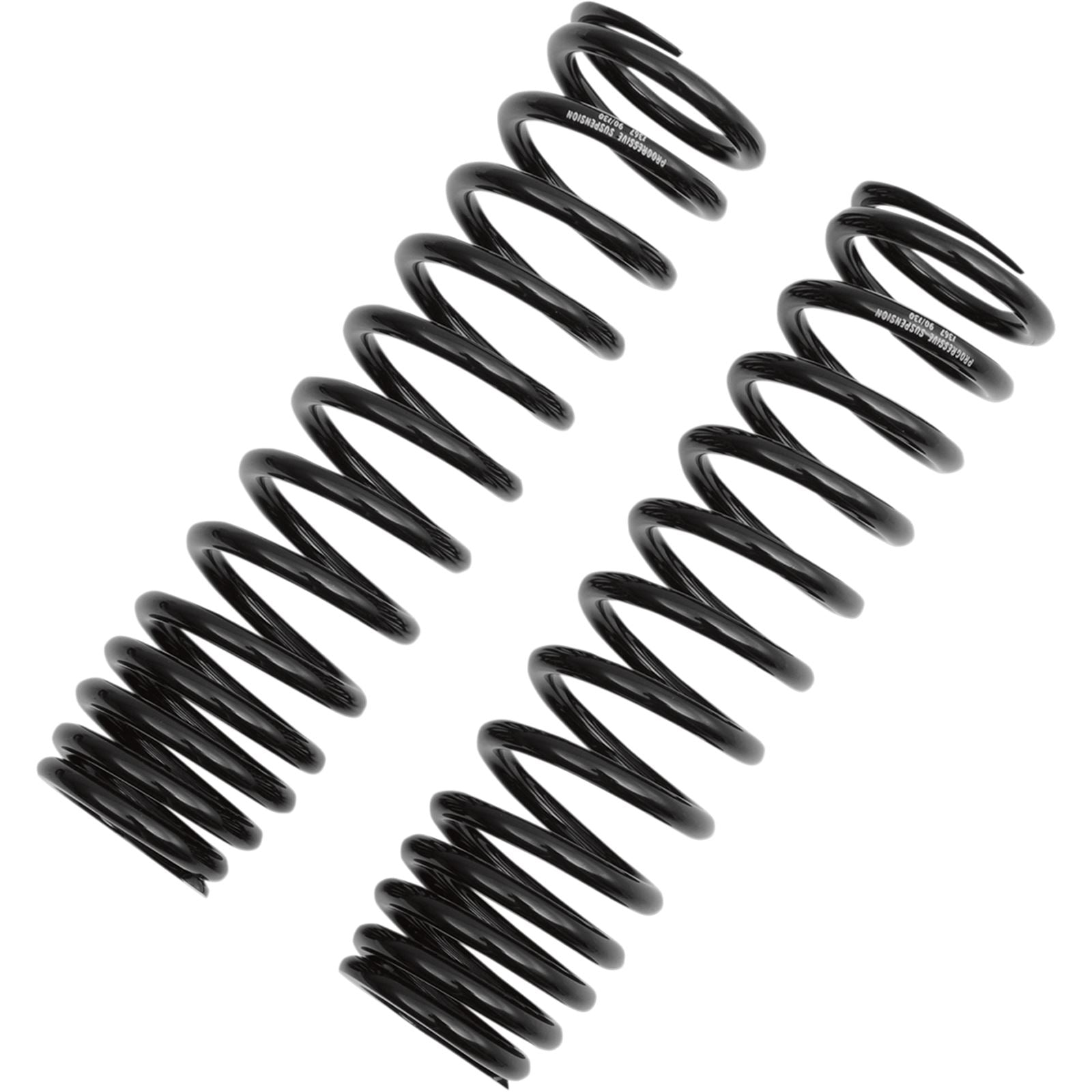 Progressive Suspension Shock Springs - 12-Series - Black - 95-140 lb/in 03-1367B_459479