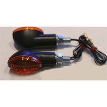 K&S Ultra Mini Marker Lights - Black/Amber 25-8350_598449
