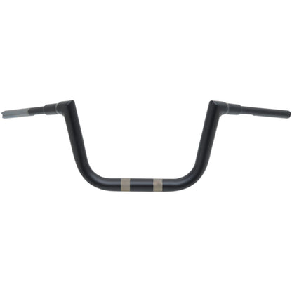 LA Choppers Matte Black 10" Grande Twin Peaks Handlebar [MPN: LA-7363-10M]_414405
