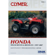 Clymer Manual for Honda TRX250 ES [MPN: 446-4]_359923