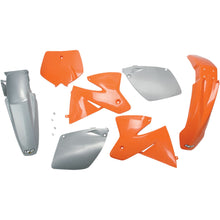 UFO Plastics Body Kit - Orange/White - KTM2T/4T - '00 [MPN: KTKIT500-999]_487501