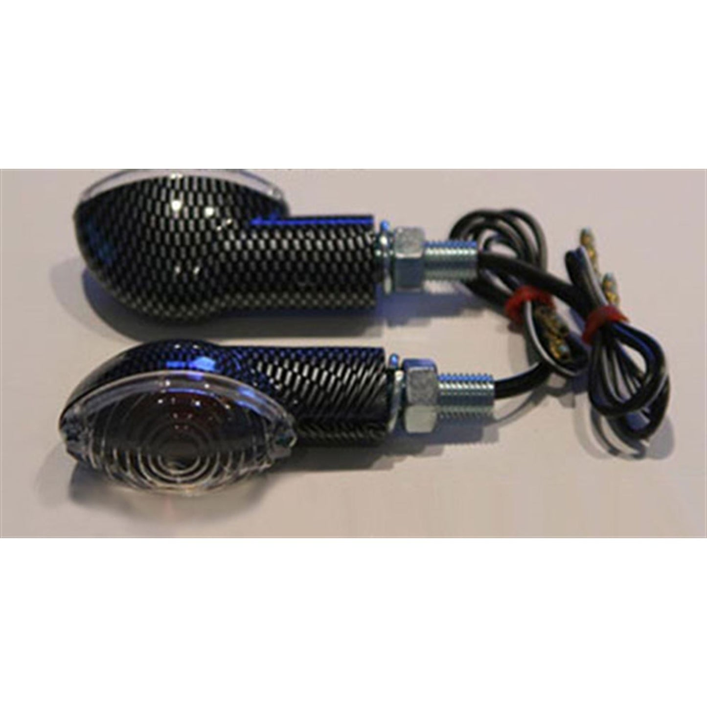 K&S Ultra Mini Marker Lights - Carbon/Clear 25-8361_598463