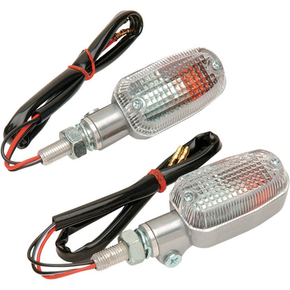 K&S Marker Light - Dual Filament - Aluminum/Clear 25-8305_405054