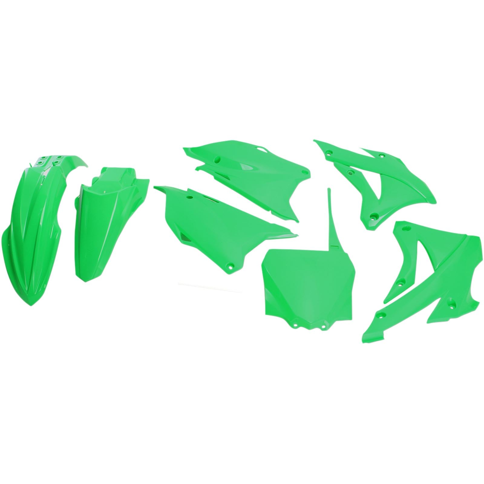 UFO Plastics Body Kit - Fluorescent Green - KX85 [MPN: KAKIT222-AFLU]_487993