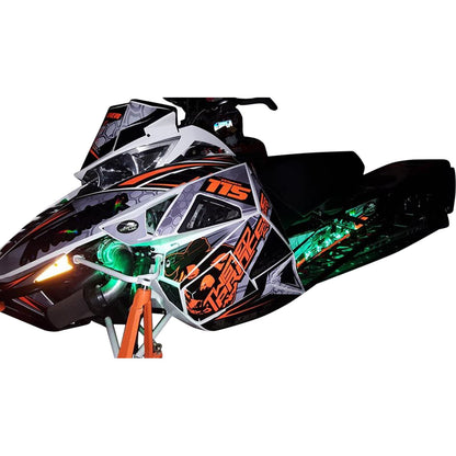 Custom Dynamics Snowmobile LED Running Board Kit MWZ-OR-SNOW-01_368137