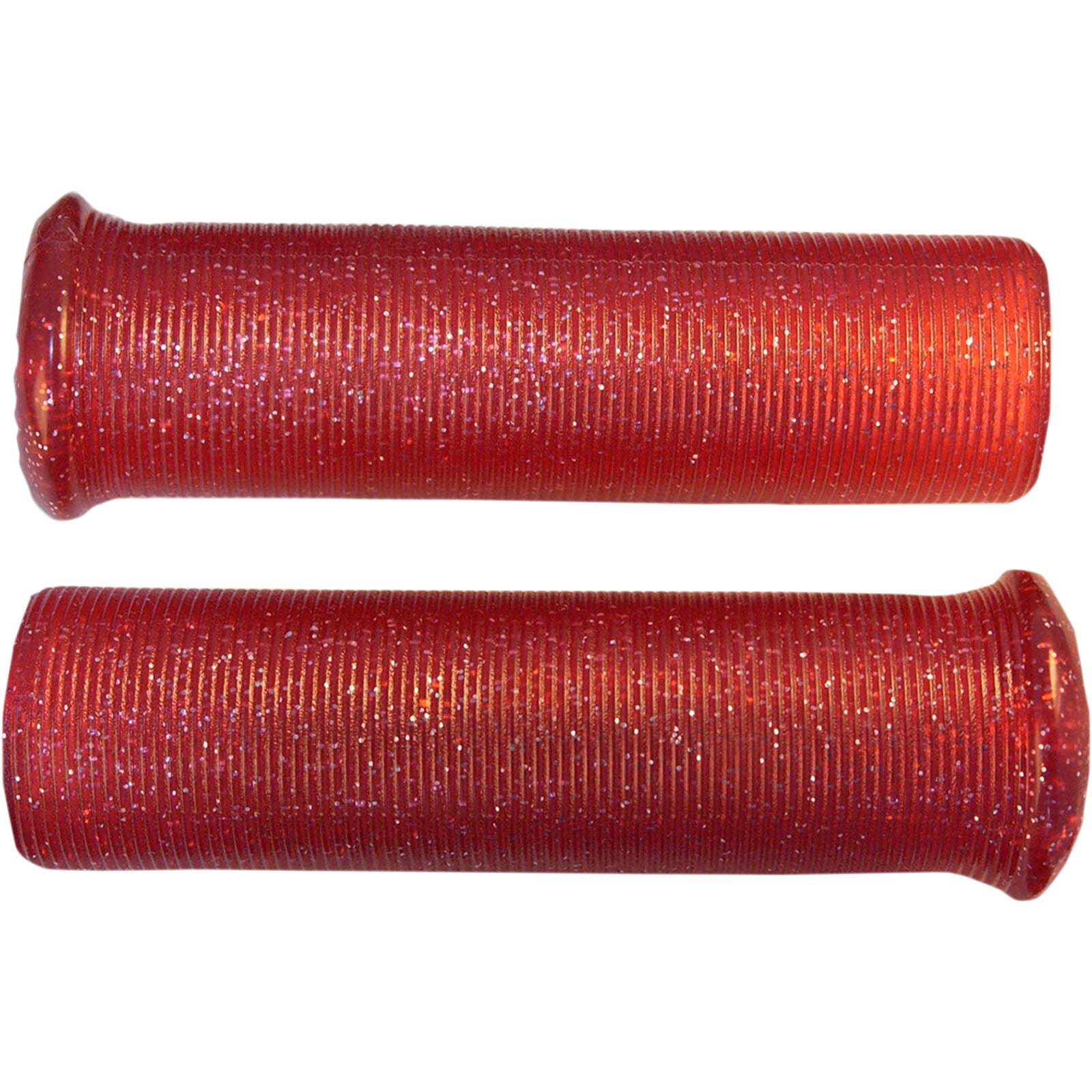 Emgo Red 7/8" Retro Metal Grips 42-21124_381013