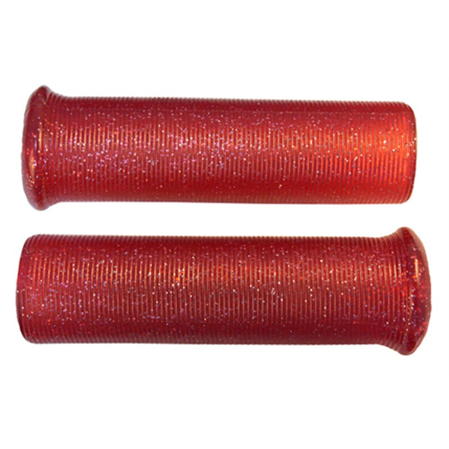 Emgo Red 7/8" Retro Metal Grips 42-21124_598471