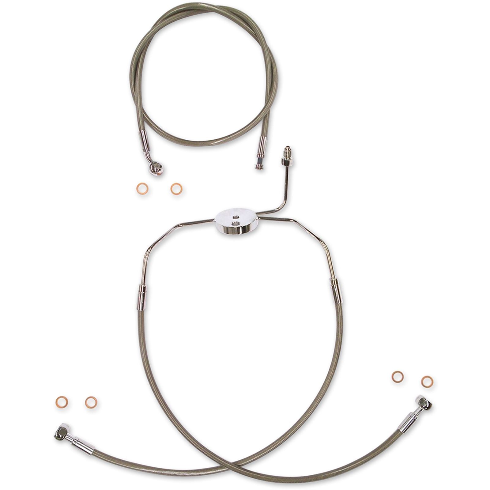 Magnum XR Brake Line Kit - 19" - Stainless [MPN: SSC1304-19]_422769