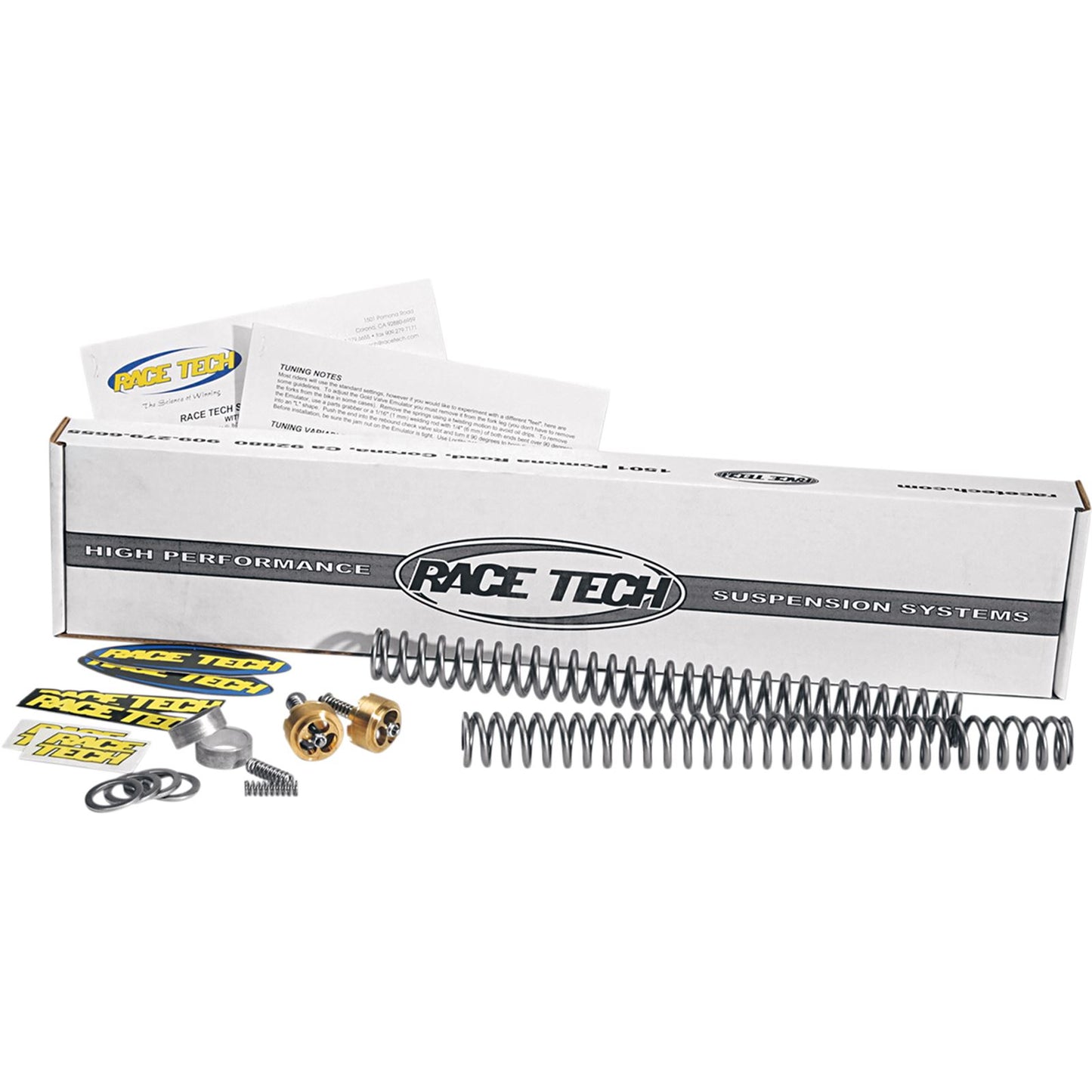 Race Tech Complete Front End Suspension Kit - 0.95 kg/mm Spring [MPN: FLEG S41095]_462127