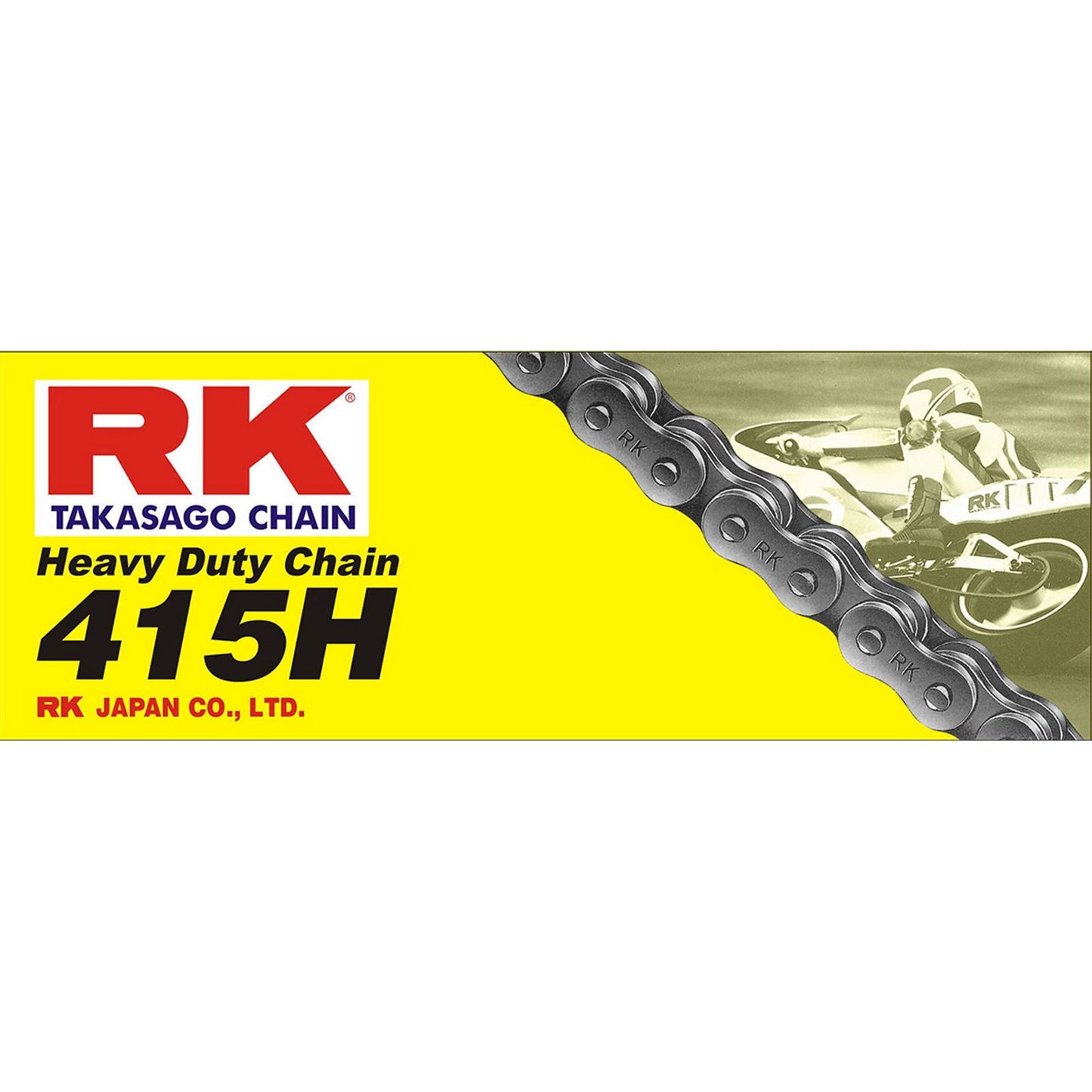 RK Chain 415 - Heavy-Duty Chain - 110 Links [MPN: M415H-110]_466832