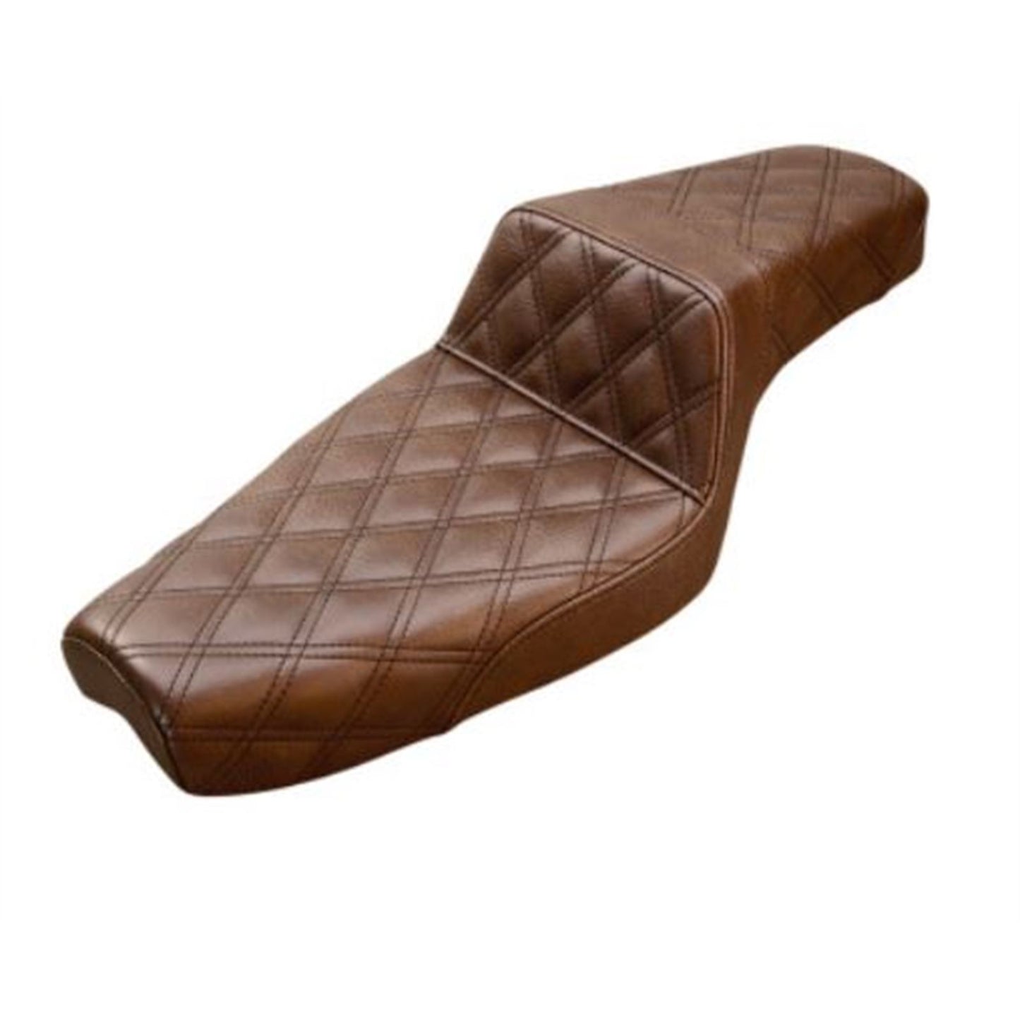 Saddlemen Step Up Seat - Lattice Stitched - Brown - XL 879-03-175BR_640153