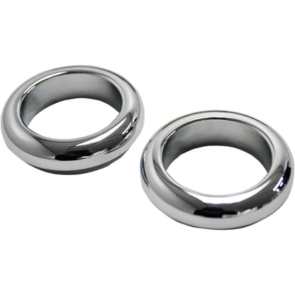 LA Choppers Fork Dust Covers - 39 mm - Chrome [MPN: LA-7503-39]_413976