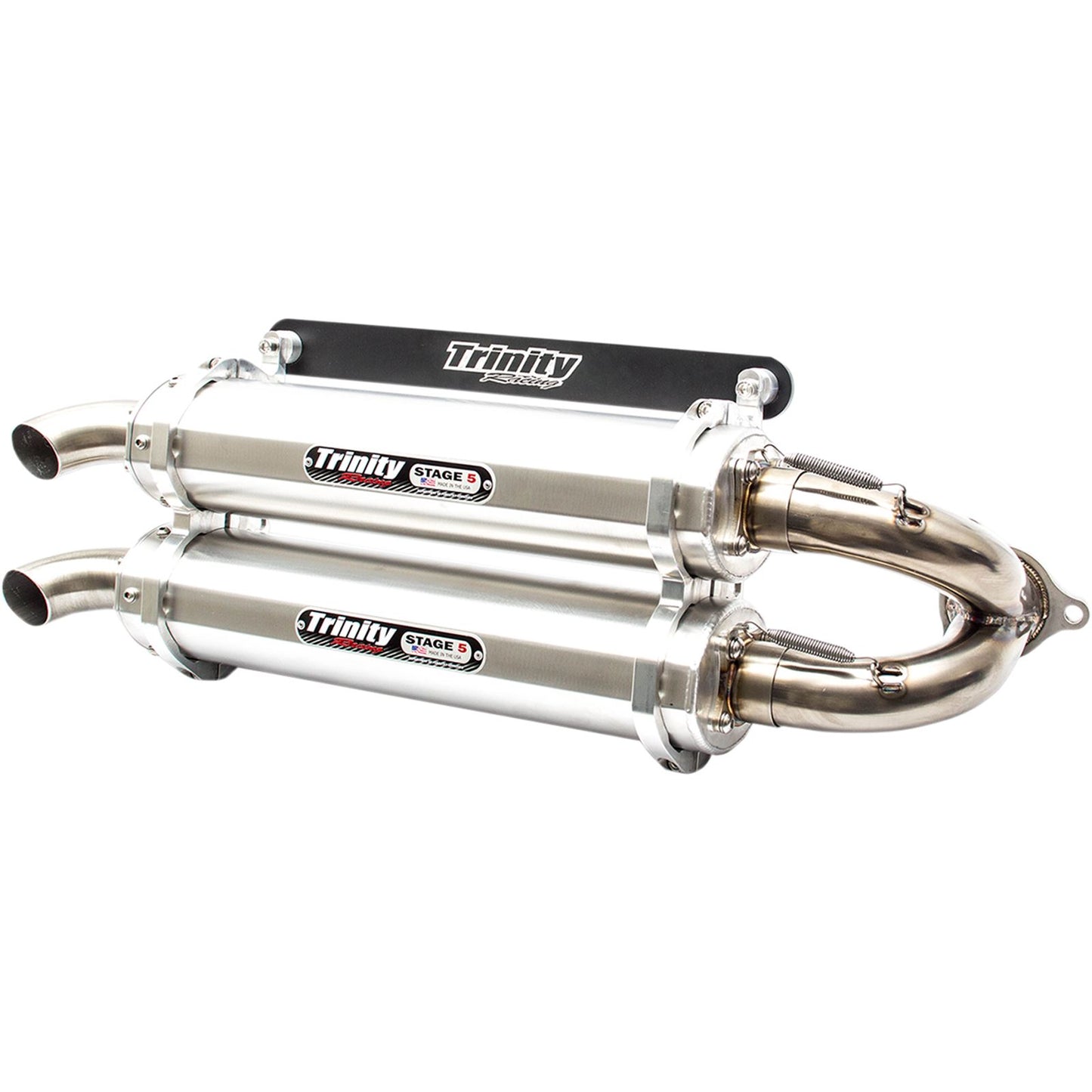 Trinity Racing Muffler - Aluminum - Dual [MPN: TR-4152S]_485727