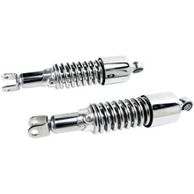 Emgo Custom Shorty Shocks with Shroud - Chrome Body/Chrome Spring Finish 17-05694_381624