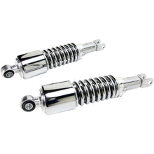 Emgo Custom Shorty Shocks with Shroud - Chrome Body/Chrome Spring Finish 17-05694_381625