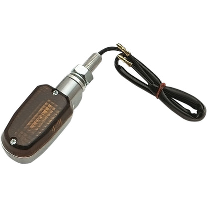 K&S Marker Light - Single Filament - Aluminum/Smoke [MPN: 25-8302]_405051