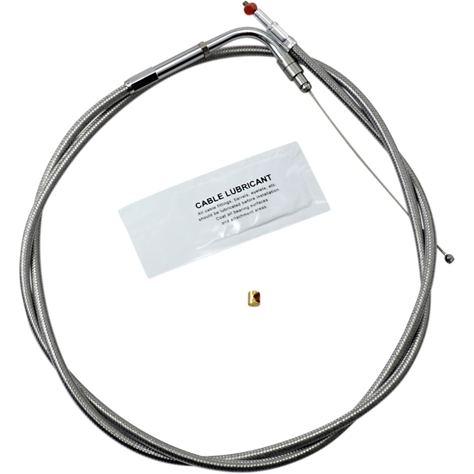 Barnett Performance Extended 8" Stainless Steel Throttle Cable [MPN: 102-30-30018-8]_348006