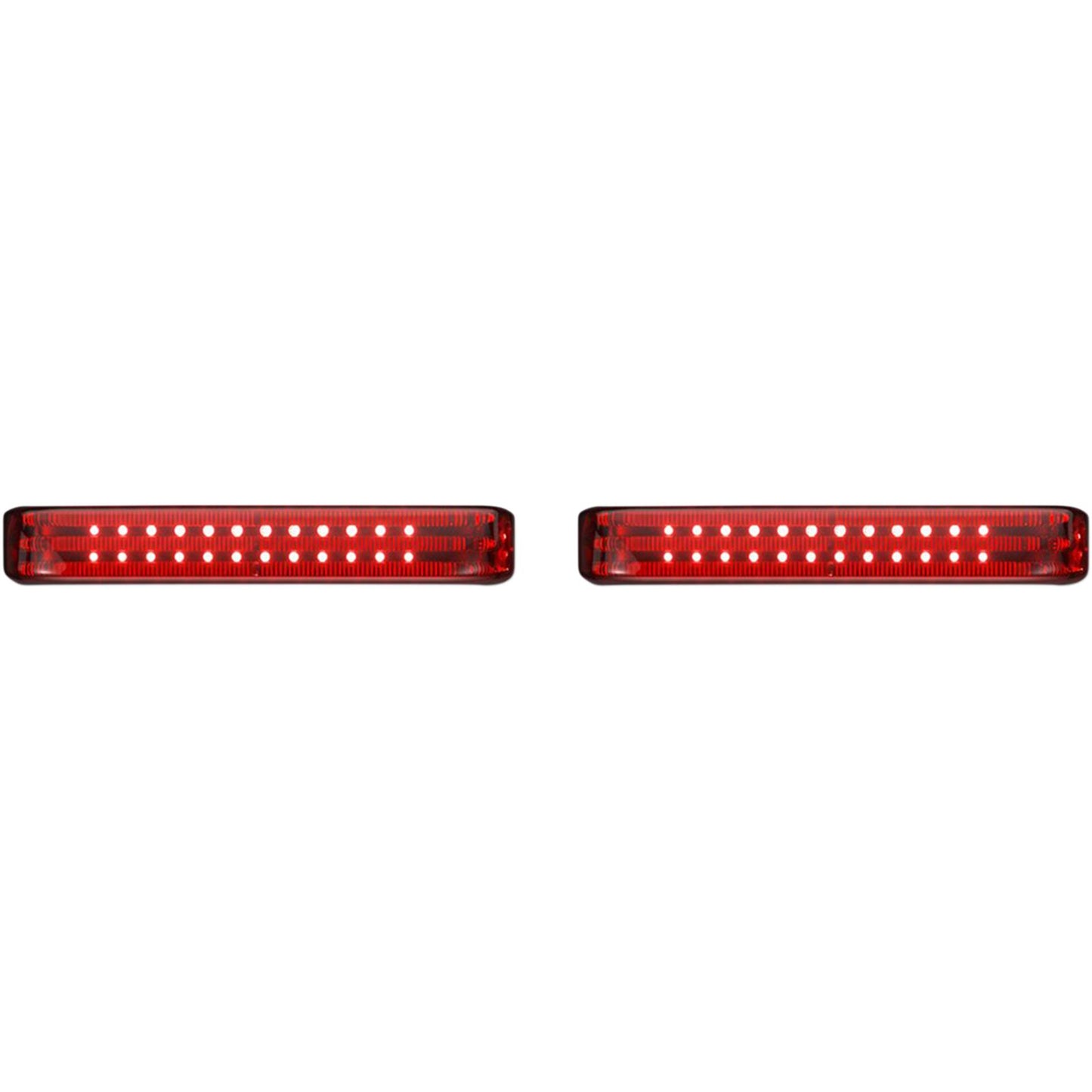 Custom Dynamics Saddlebag Lights - SS6 - Chrome/Red PB-SB-SS6-CR_368117