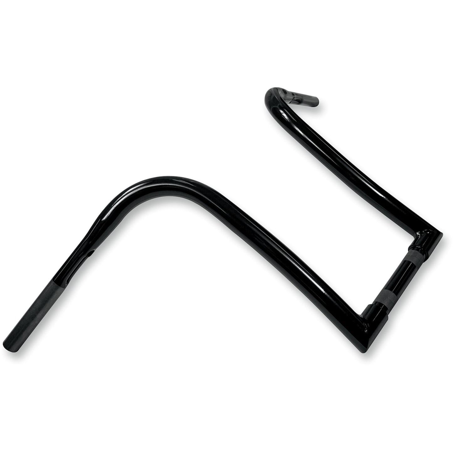 LA Choppers Black 1-1/4" Ape Hanger Handlebar with  14" Rise [MPN: LA-7341-14B]_414293