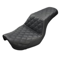 Saddlemen Step Up Seat - Lattice Stitched - Black - Dyna 804-04-175_639895