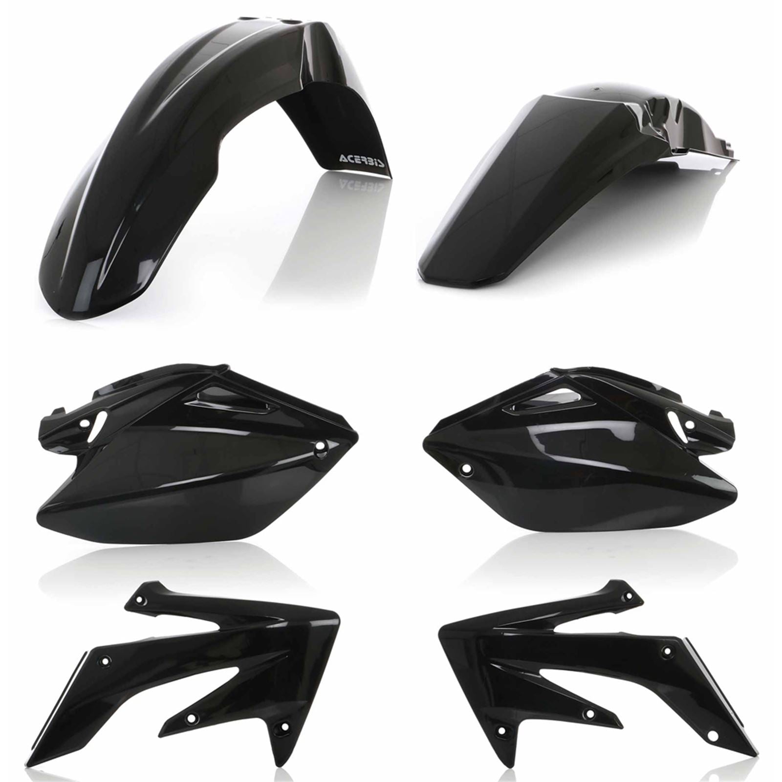 Acerbis Plastic Kit Black 2040960001_279722