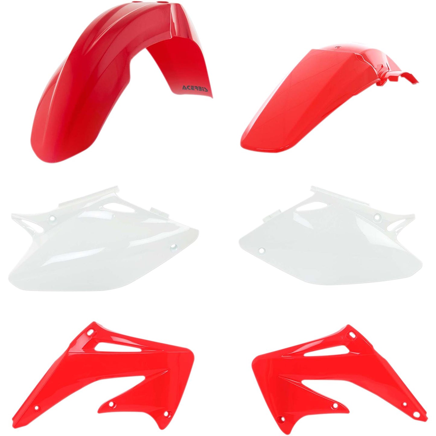 Acerbis Plastic Kit Red 2040980245_321476