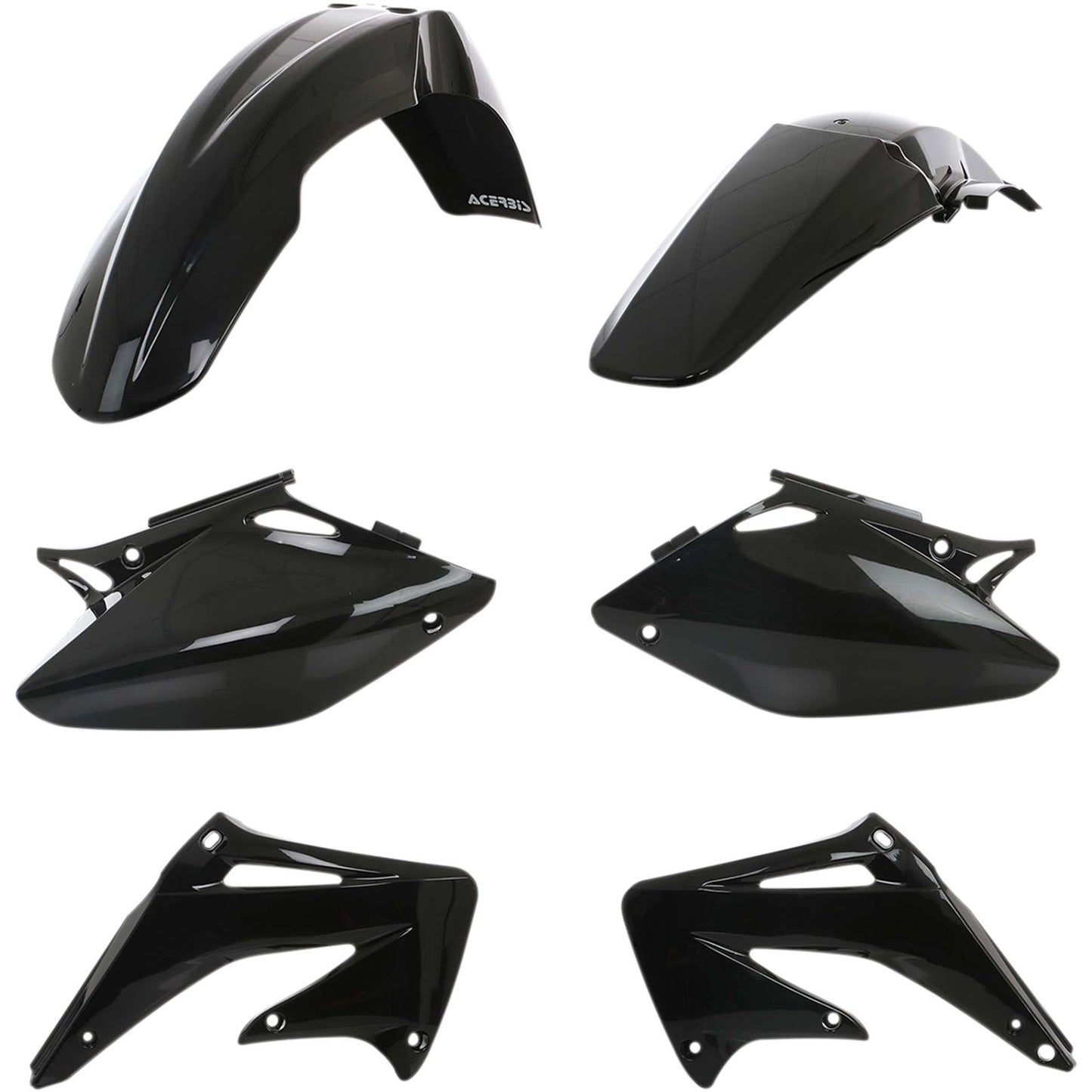Acerbis Plastic Kit Black 2040980001_321475