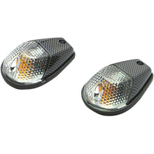 K&S Flush Mount Marker Lights - Carbon/Clear [MPN: 25-8015]_404981