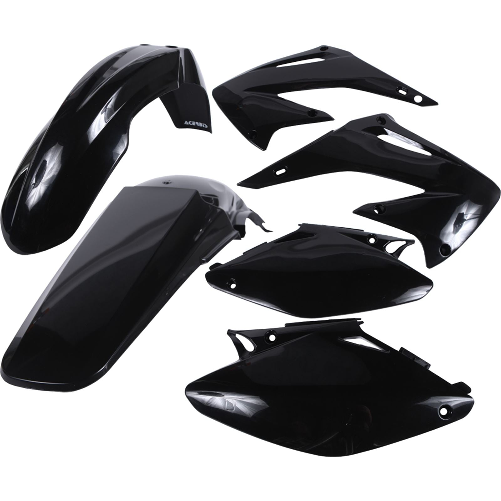 Acerbis Plastic Kit Black 2040950001_279727
