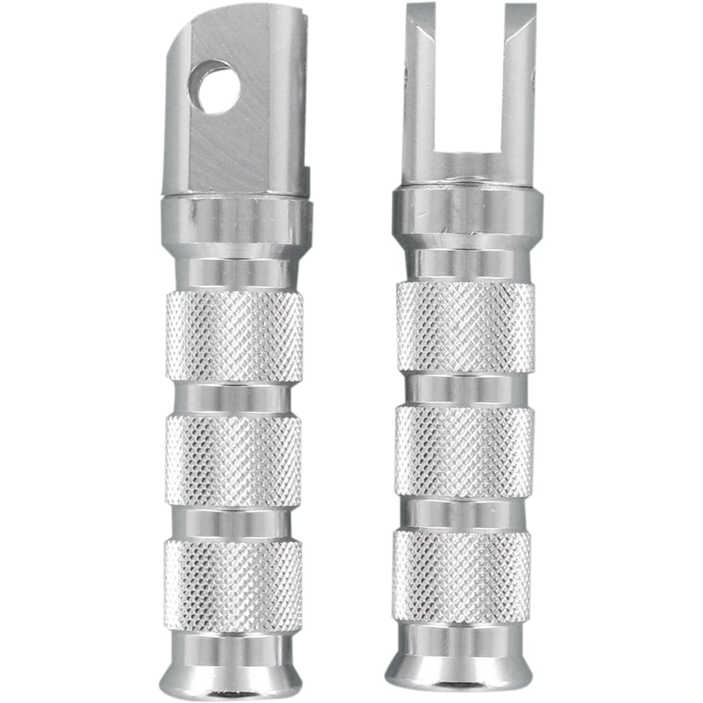 Emgo Front Footpegs - Silver - for Yamaha [MPN: 50-11241]_382096