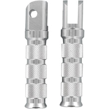 Emgo Front Footpegs - Silver - for Yamaha [MPN: 50-11241]_382096