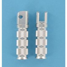 Emgo Front Footpegs - Silver - for Yamaha [MPN: 50-11241]_598508