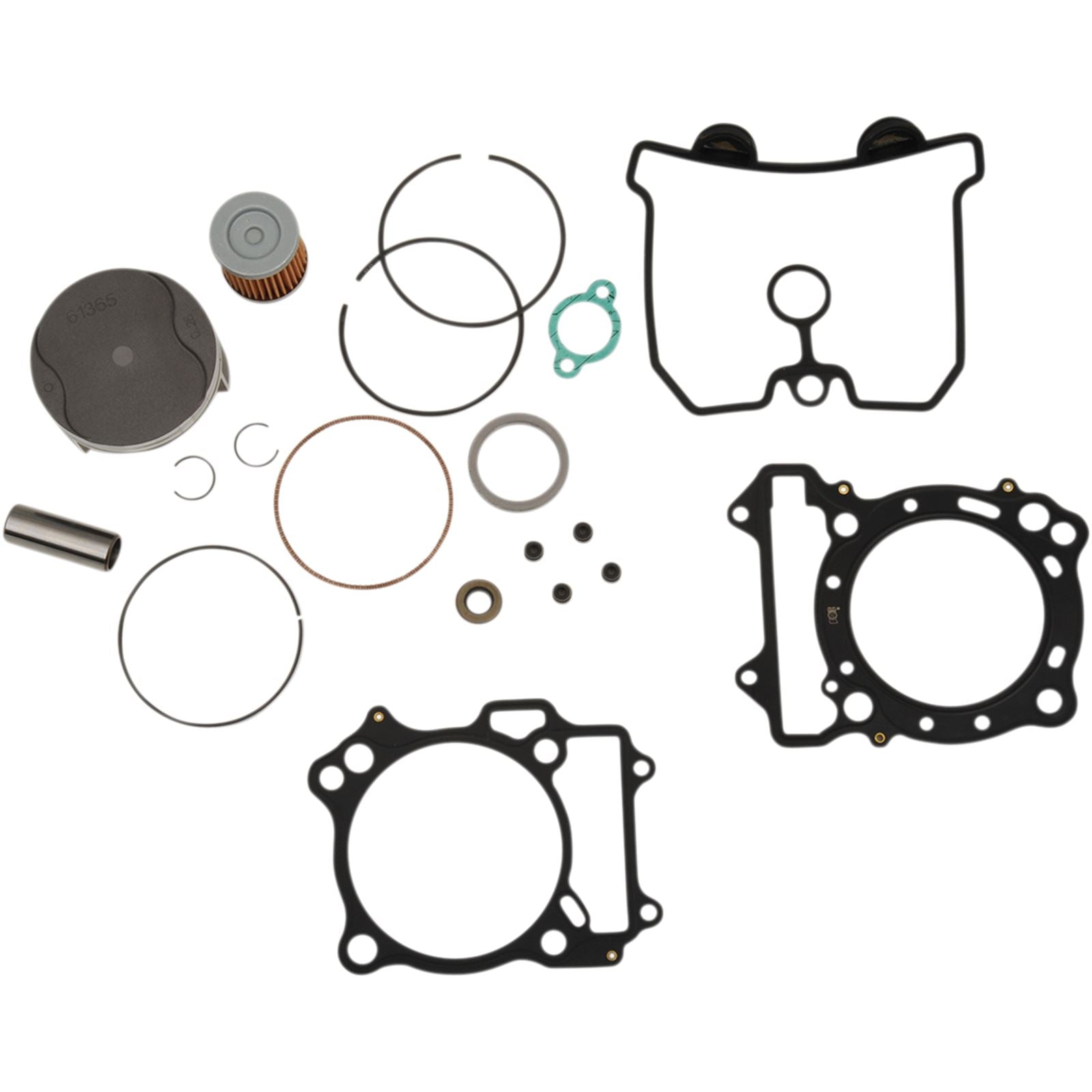 WSM Top End Kit - .5mm For Suzuki/Kawasaki 400 54-254-12_499298