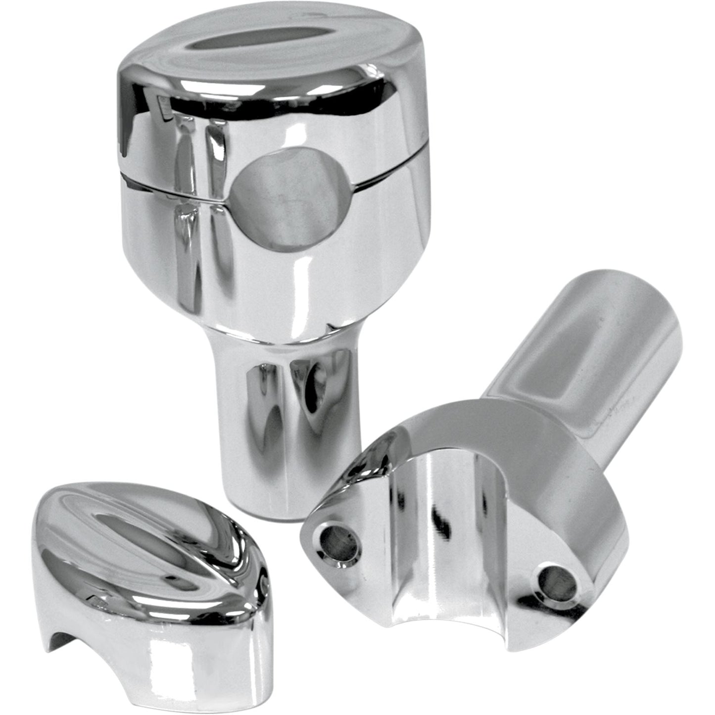 LA Choppers 3" Chrome Hefty Mohawk Riser [MPN: LA-7404-03]_414793