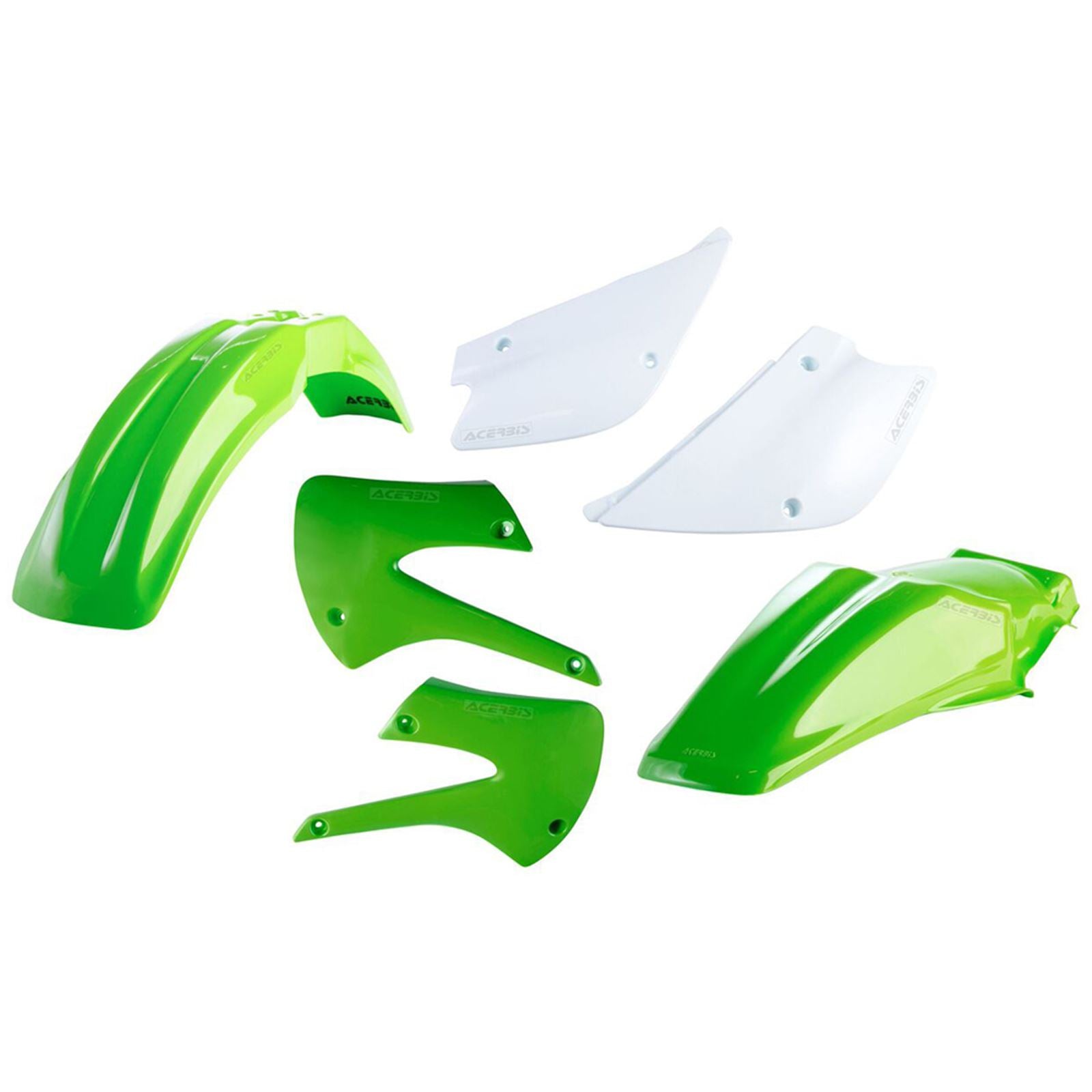 Acerbis Plastic Kit Green 2041090206_279766