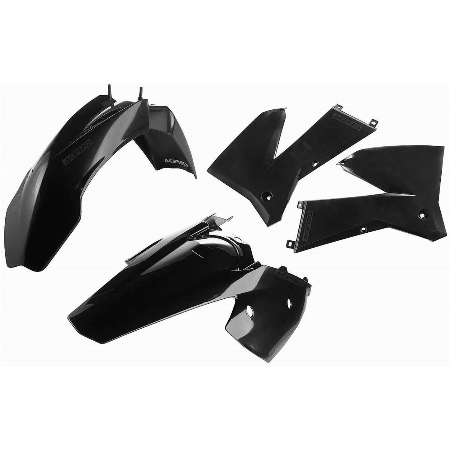 Acerbis Plastic Kit Black 2041030001_279769