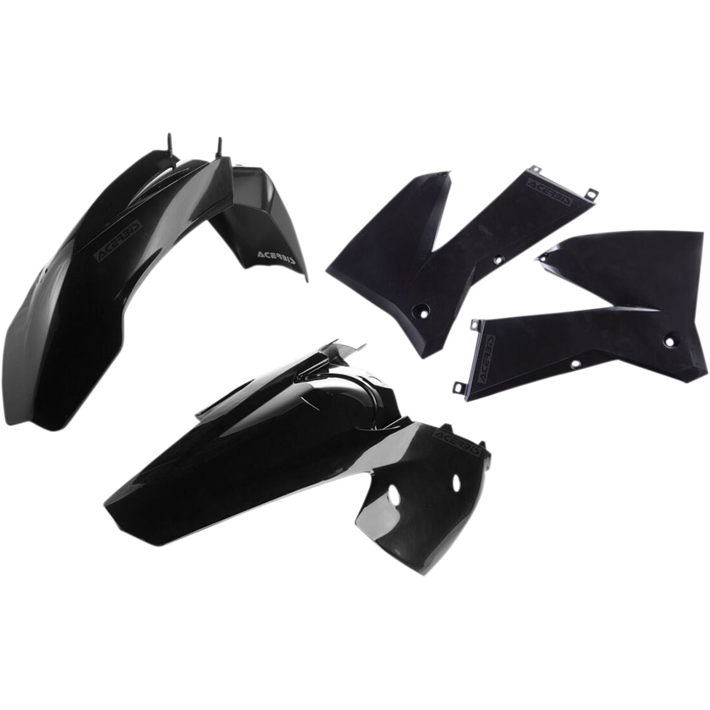 Acerbis Plastic Kit Black 2041030001_321500