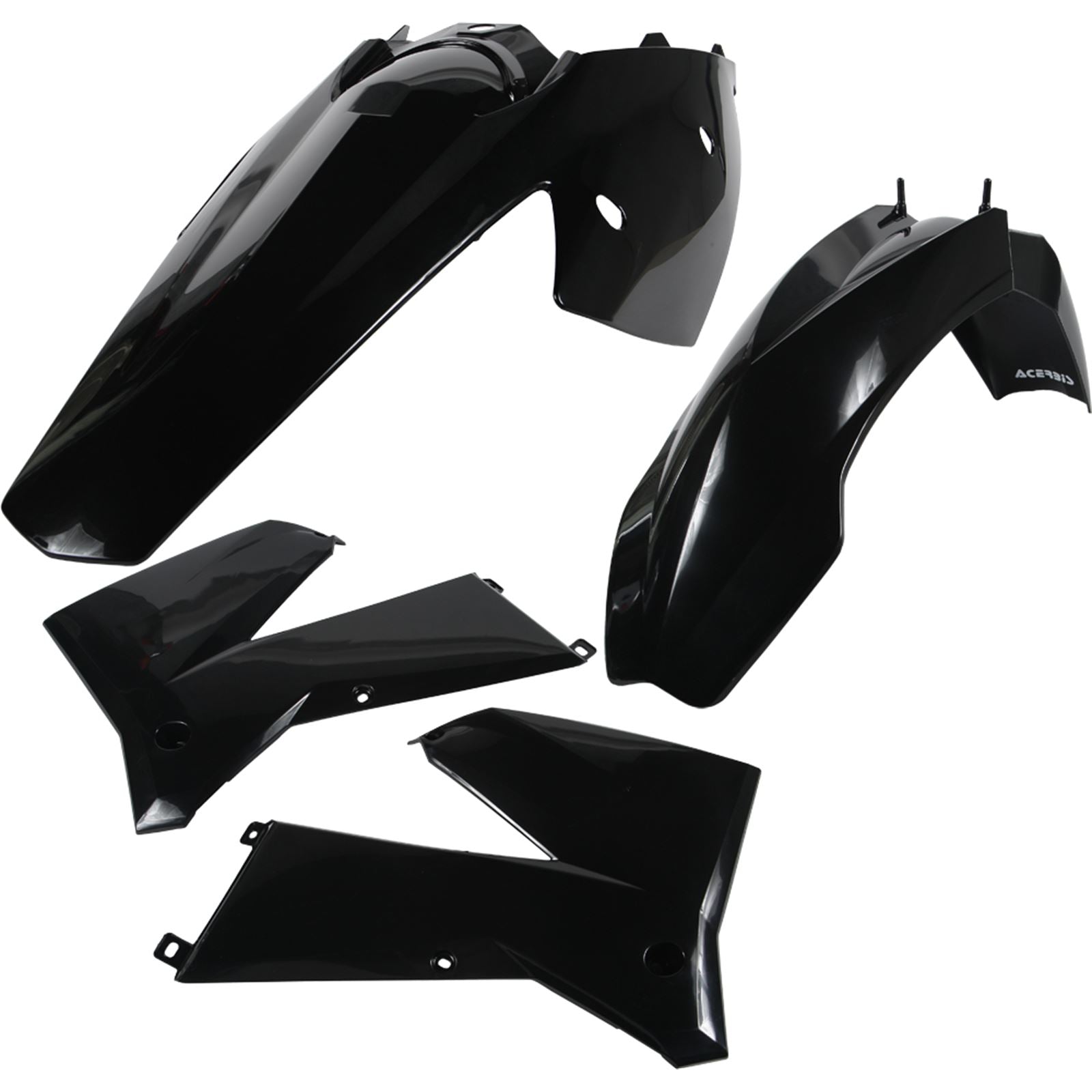 Acerbis Plastic Kit Black 2041030001_279770