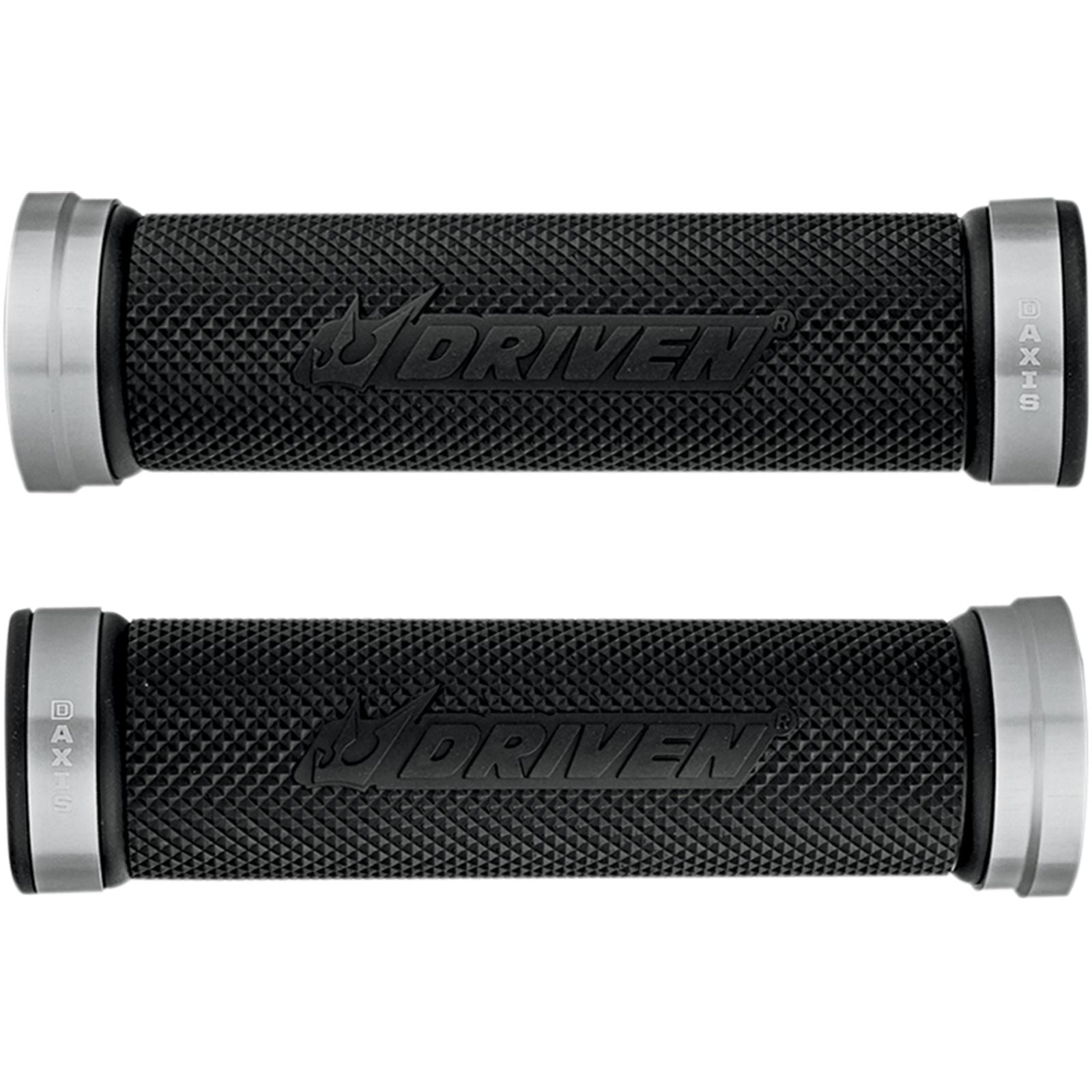 Driven Silver/Black D-Axis Grips DXG-SL_374321