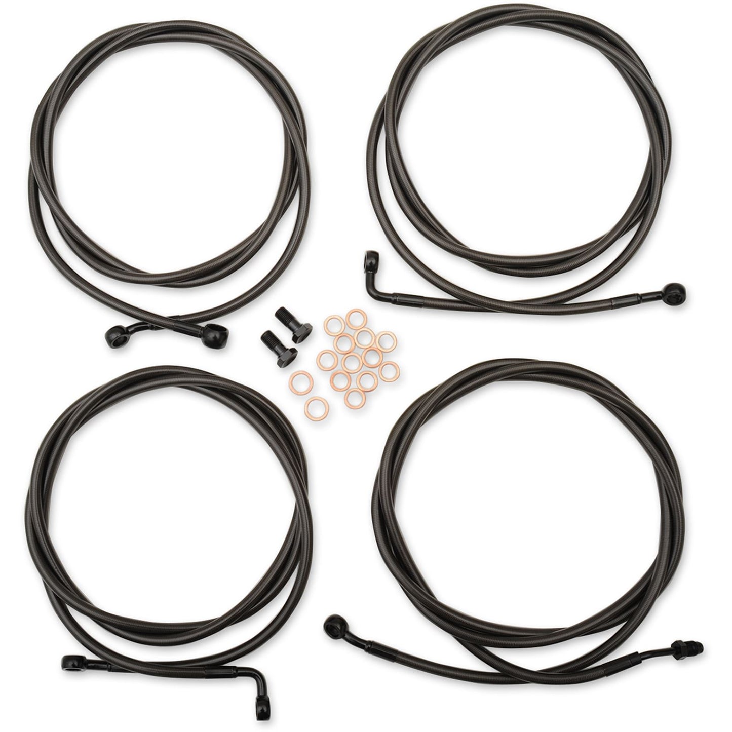 LA Choppers Midnight 15" - 17" Cable Kit for '17 - '19 FL [MPN: LA-8054KT-16M]_415775