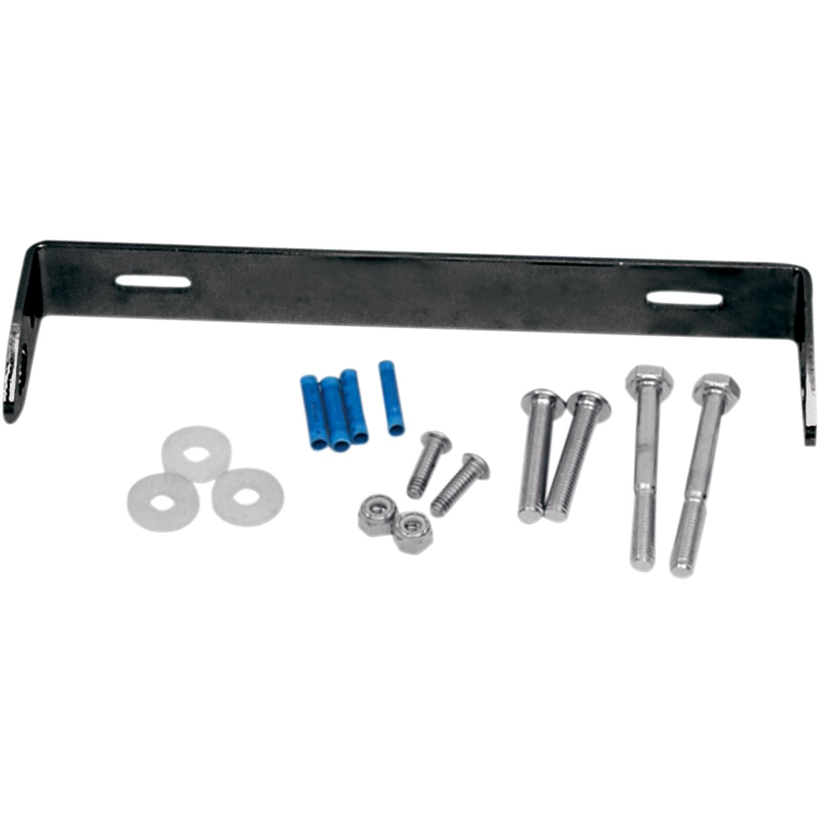 Saddlemen Turn Signal Relocation Kit - Black - Universal 2020-0348_550433